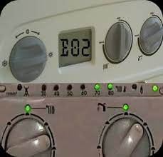 تصویر ارور پکیج ایران رادیاتور E1